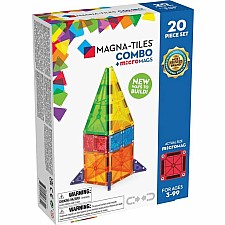  Magna-Tiles 20-Piece Combo 