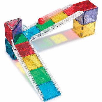 Magna-Tiles Rail Racers, 33 Piece Set