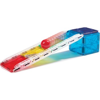 Magna-Tiles Rail Racers, 33 Piece Set