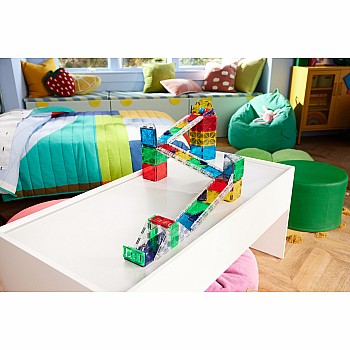 MagnaTiles Rail Racers Deluxe, 90 Piece Set