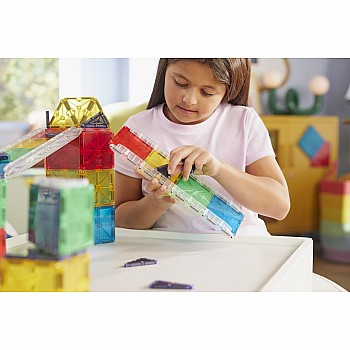 MagnaTiles Rail Racers Deluxe, 90 Piece Set