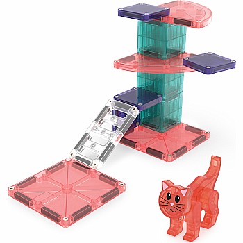 Magna-Tiles Cat Tree, 13 Piece Set