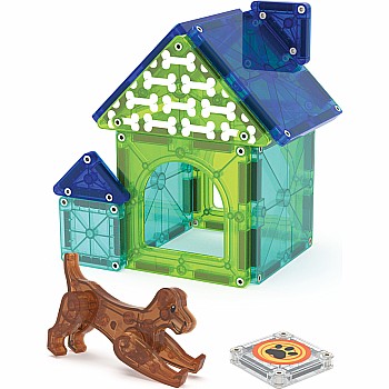 Magna-Tiles Dog House, 13 Piece Set
