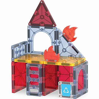 Magna-Tiles Fire Rescue, 27 Piece Set