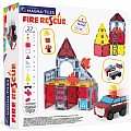 Magna-Tiles Fire Rescue 27 Piece Set