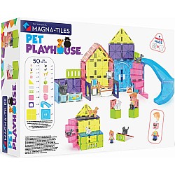 Magna-Tiles Pet Playhouse, 50 Piece Set