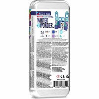 Magna-Tiles microMags Winter Wonder Travel Set (26-Piece)