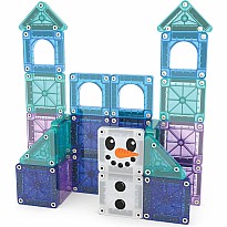 Magna-Tiles microMags Winter Wonder Travel Set (26-Piece)