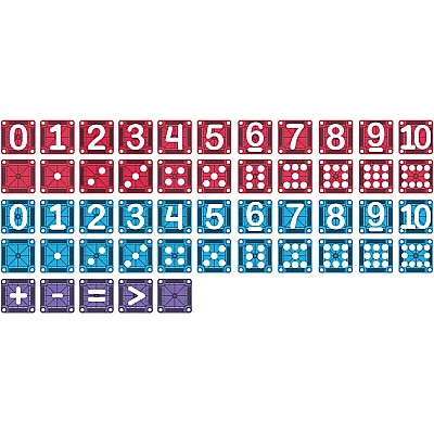 Magna Tiles microMAGS LEARN Numbers