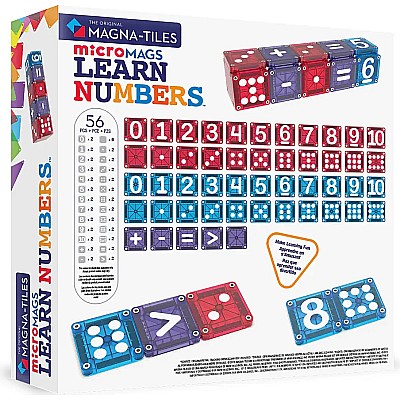 Magna Tiles microMAGS LEARN Numbers