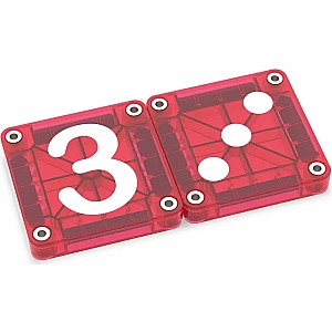 Magna Tiles microMAGS LEARN Numbers