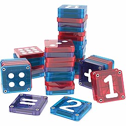 Magna Tiles microMAGS LEARN Numbers