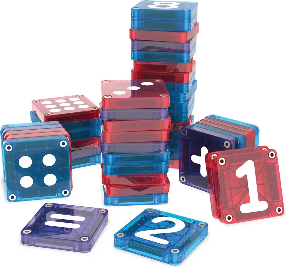 Magna Tiles microMAGS LEARN Numbers