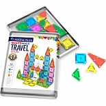Magna-Tiles MicroMags Travel Deluxe 55 Piece Set