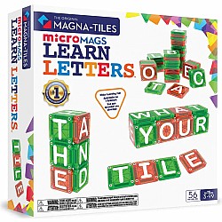 Magna Tiles microMAGS LEARN Letters