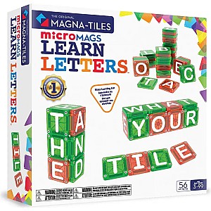 Magna Tiles microMAGS LEARN Letters