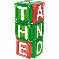 Magna Tiles microMAGS LEARN Letters