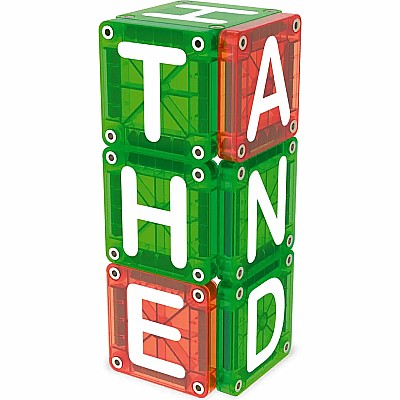 Magna Tiles microMAGS LEARN Letters