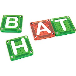 Magna Tiles microMAGS LEARN Letters