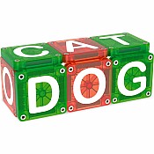 Magna Tiles microMAGS LEARN Letters