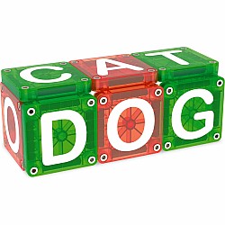 Magna Tiles microMAGS LEARN Letters