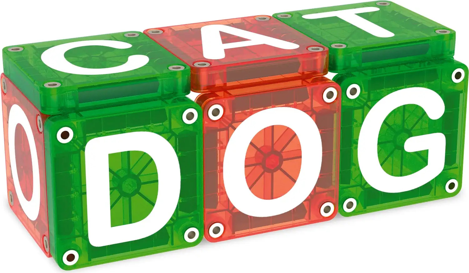 Magna Tiles microMAGS LEARN Letters