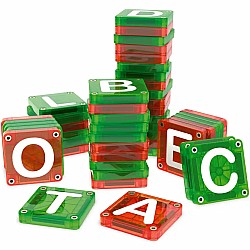 Magna Tiles microMAGS LEARN Letters