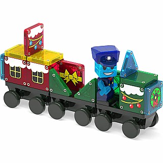 Magna-Tiles microMAGS Advent Calendar 34 Piece Set