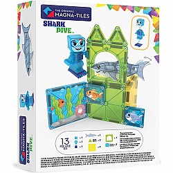 Magna-Tiles Shark Dive 13-Piece Set