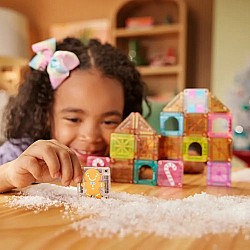 microMAGS Gingerbread House 24-Piece Travel Set