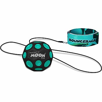 Waboba Bounceback Moon Ball on a Leash (assorted colors)