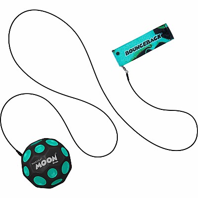 Waboba Bounceback Moon Ball on a Leash (assorted colors)