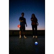 LED BounceBack Moon Ball (assorted colors)