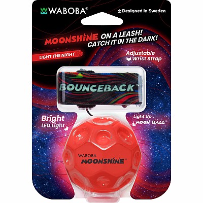 LED BounceBack Moon Ball (assorted colors)