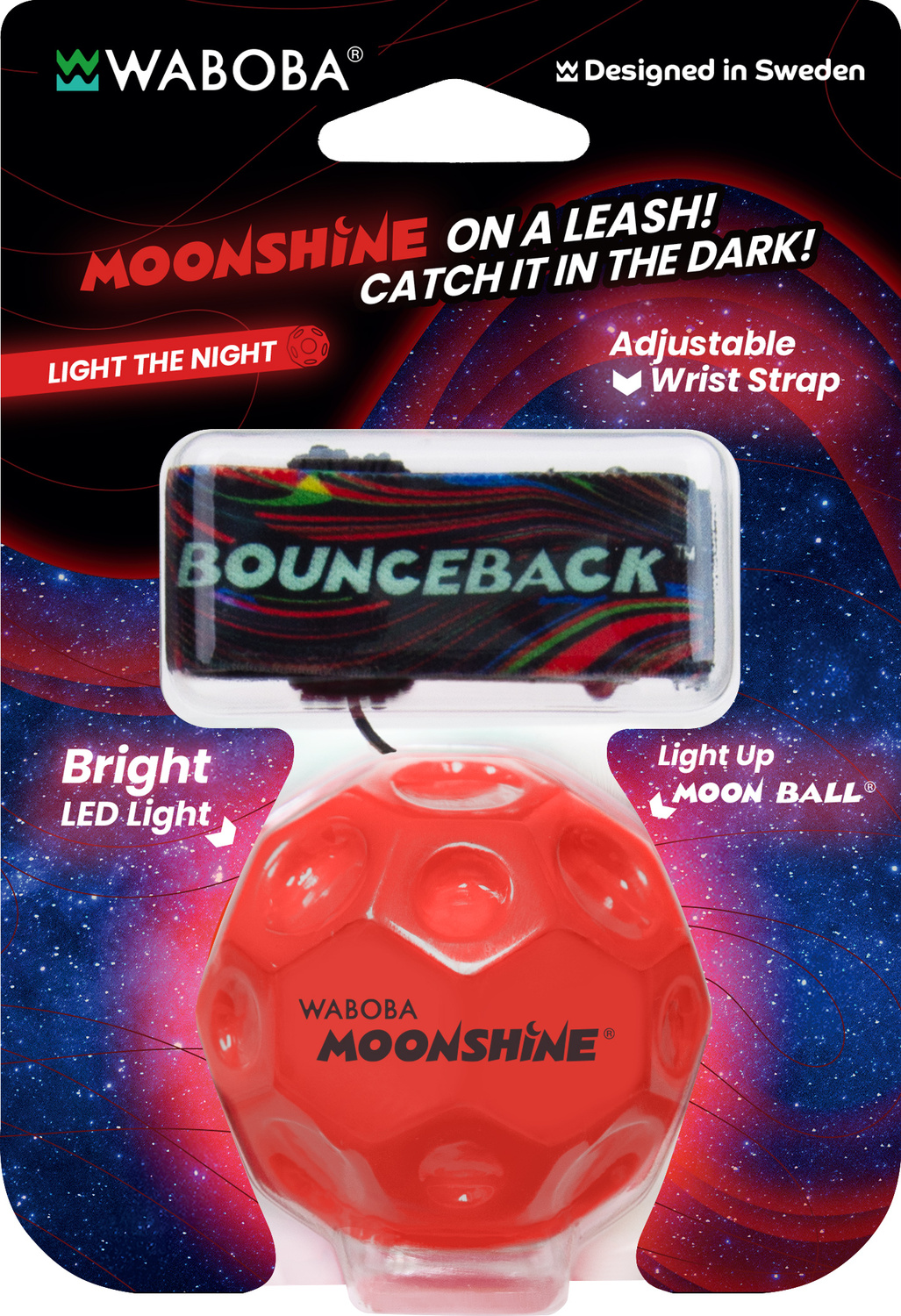 LED BounceBack Moon Ball (assorted colors)