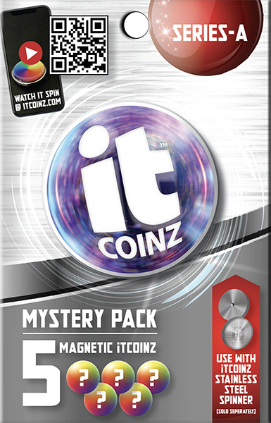 Mystery 5-pack - ItCoinz Magnetic Battle Coinz