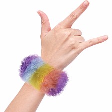 Rainbow Stripes - Slap Bracelet - Fuzz'D X Watchitude