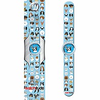 Dog Emoji - Watchitude Slap Watch