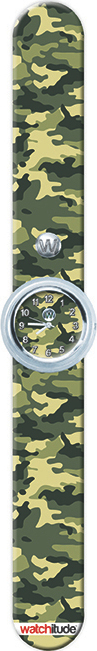 Army Camo - Watchitude Slap Watch