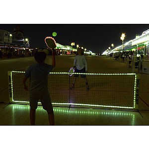 LED Light-Up Pickleball Net Set