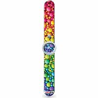 Rainbow Bubbles - Watchitude Slap Watch