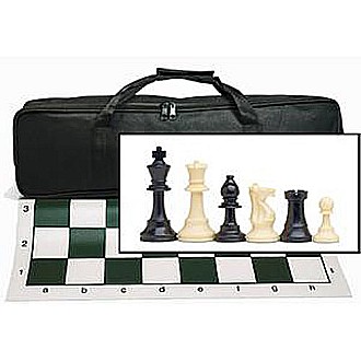 We Games Tournament Chess Set With Canvas Bag