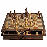 Camphor Chess/ Checkers Set