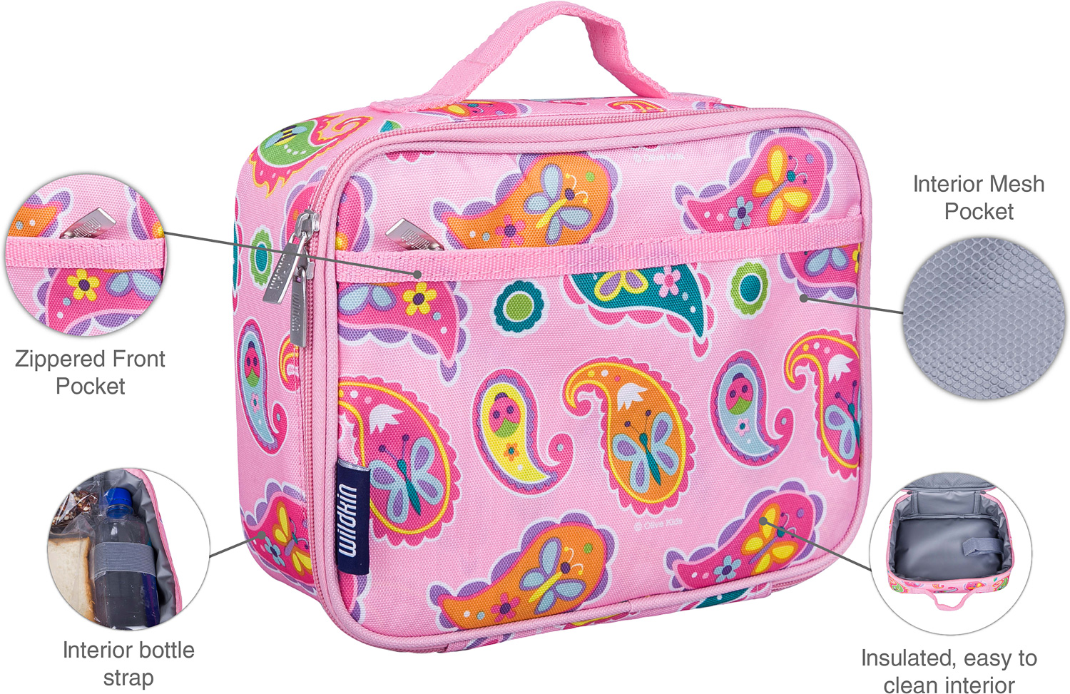 Wildkin Paisley Lunch Box - Toys To Love
