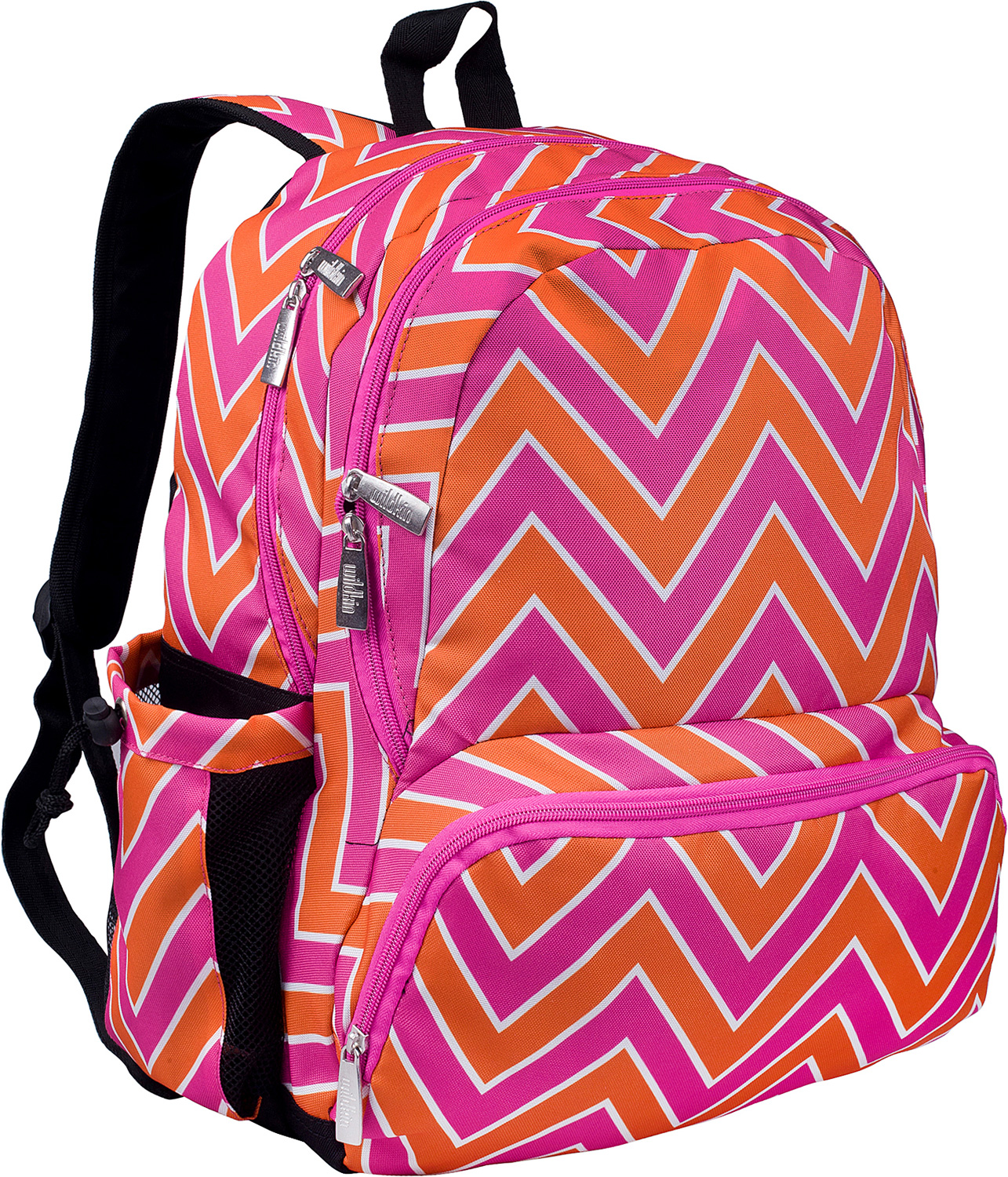 Wildkin Zigzag Pink 17 Inch Backpack - Toys To Love