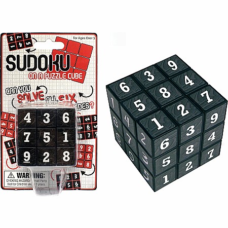 Sudoku On A Puzzle Cube