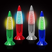 Lighting 26 Rocket Lamp Color-Changing with Glitter