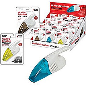 World's Smallest Vacuum (Assorted Colors) 