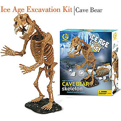 Ice Age Excavation Kit Cave Bear
