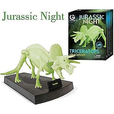 Jurassic Night Triceratops